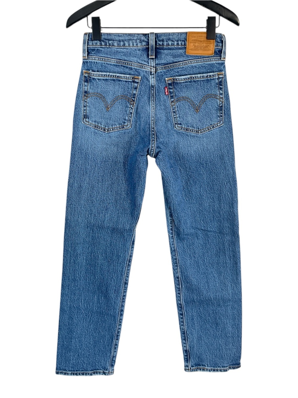 Levi’s Wedgie Straight Ankle Jean 
Women’s size 25 x 28 in Medium Wash - Picture 5 of 7